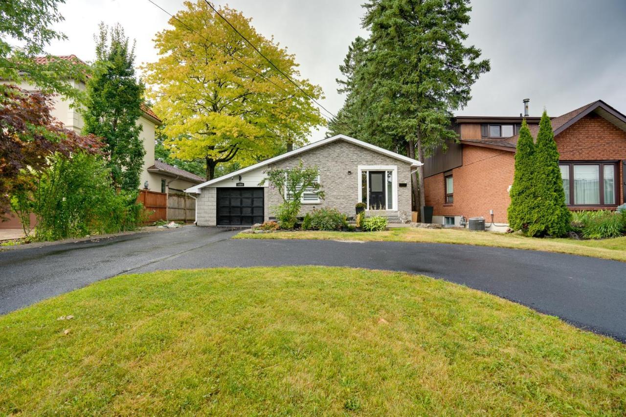 Furnished Family Home Near Toronto - Great Location Game Room - Backyard - Parking & Self Checkin Pickering Exterior foto